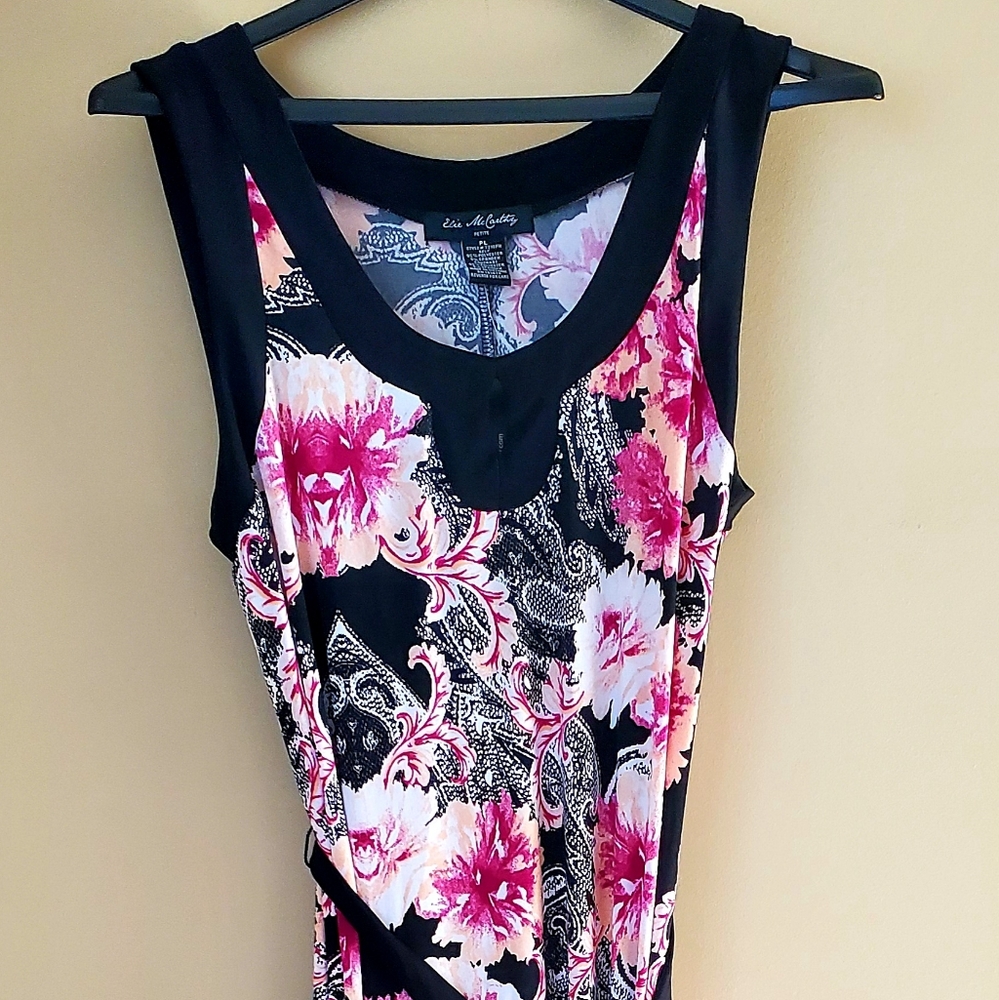 Elie McCarthy Dress Petite L NWT